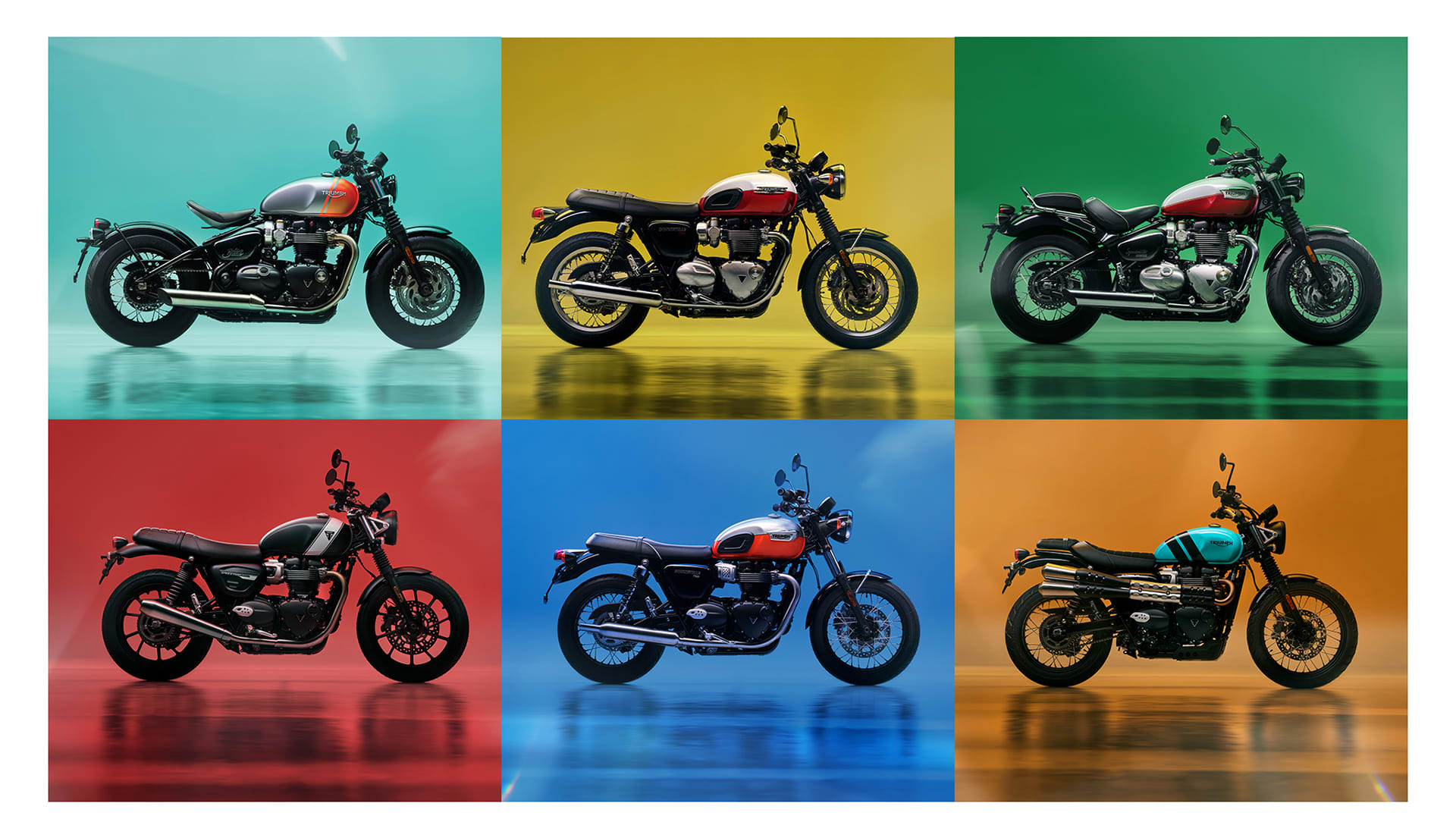 Triumph MY25 Colour update Modern Classics